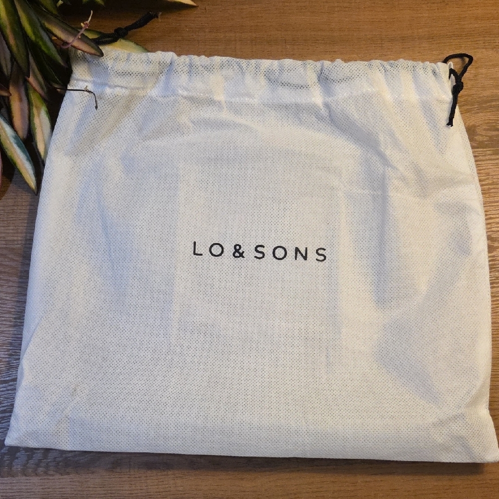 Lo & Sons Pearl – Saffiano Leather – Pacific Blue – Gold Hardware NWT - Picture 7 of 8